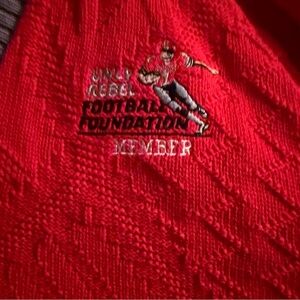 Red V-Neck Sweater UNLV VINTAGE